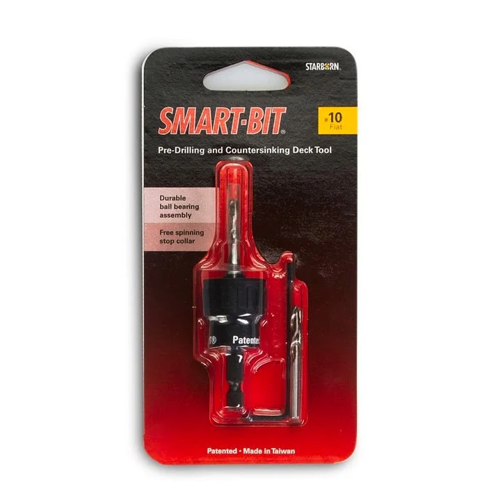 Starborn No.10 Smart-Bit Flat Head Countersink Drill Bit