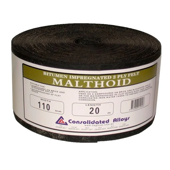 Malthoid 110mm x 20m 2 Ply Bituminous Flashing