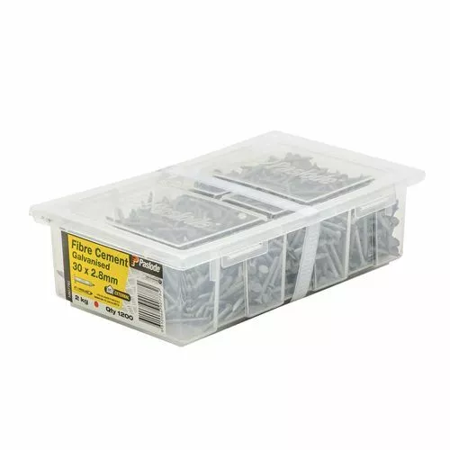 30 X 2.00 Fibre Cement Nails Galvanised 2kg