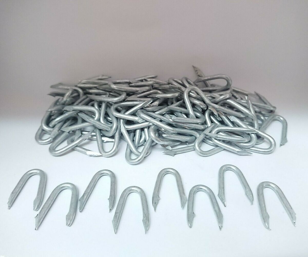 20 X 2.00 Staples Galvanised Wire 500gr