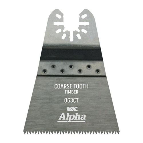 Alpha Timber Multi-tool Coarse Tooth 63mm