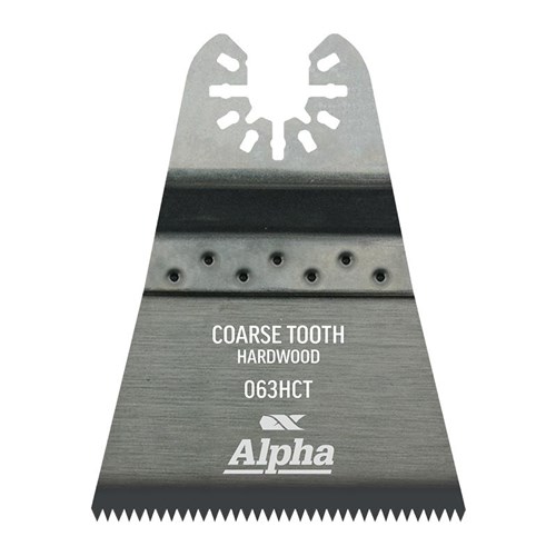 Alpha Hardwood Multi-tool Coarse Tooth 63mm