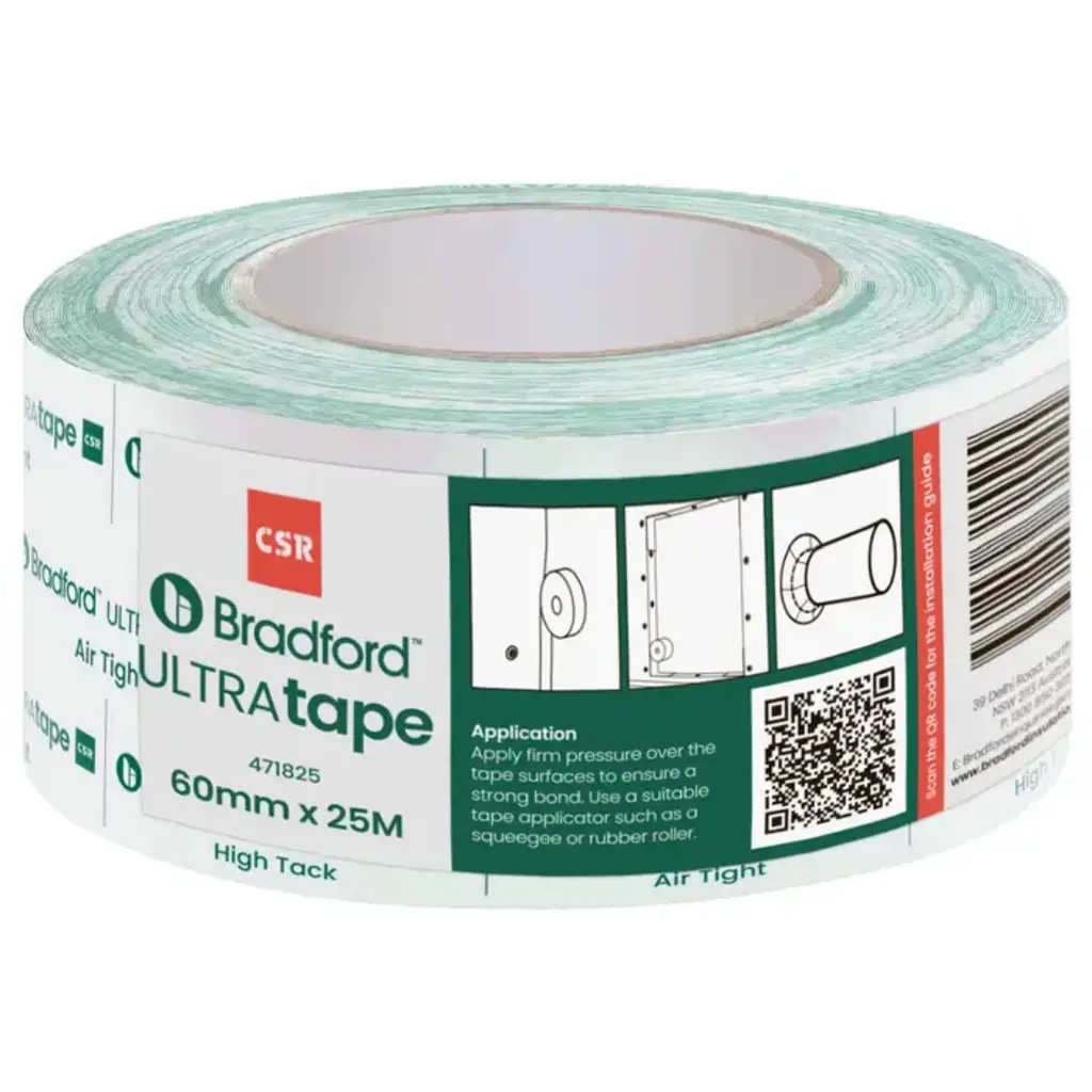 CSR Bradford UltraTape 60mmx25M Tape