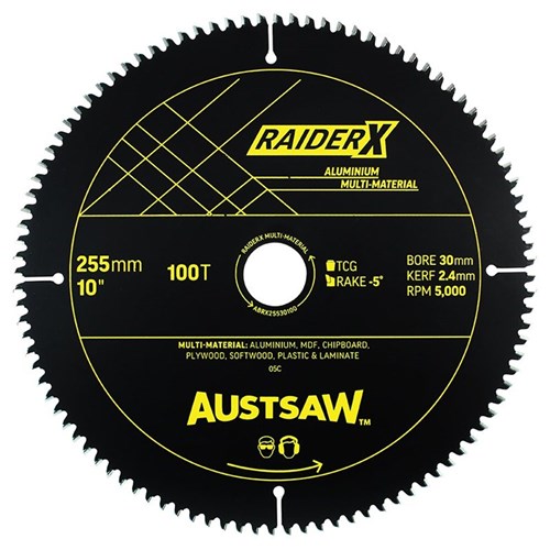 Auatsaw RaiderX Multi Material 255 x 30 x 100t