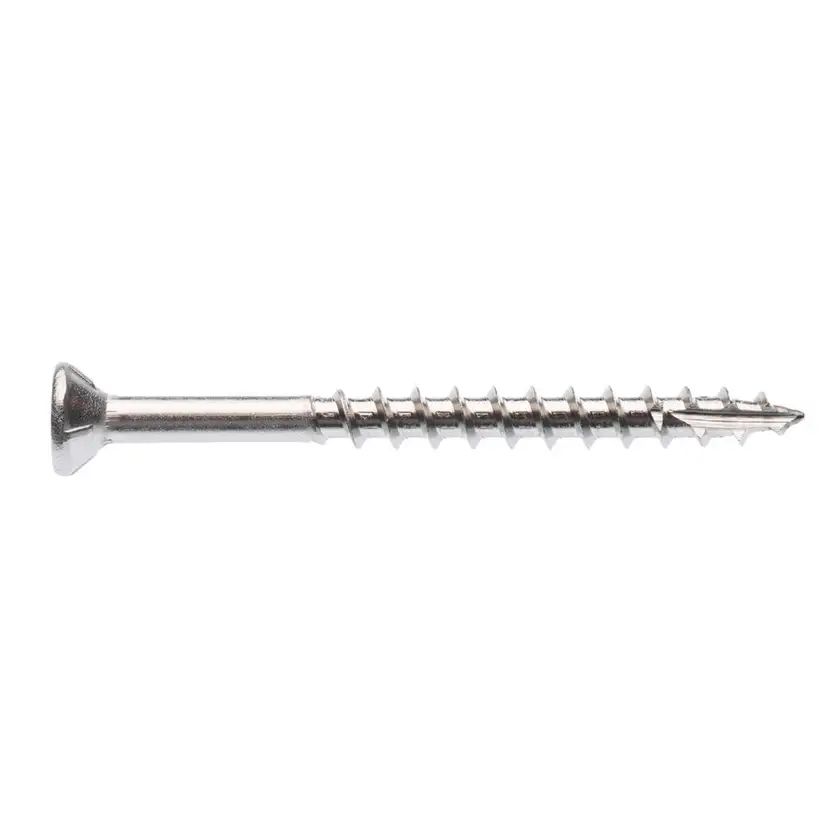 Zenith Screw Deck 302ss Sq 8g X 50mm Box 500
