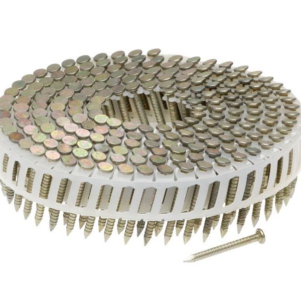 Coil Nails 2.9mm Ring Shank Gkn Coated
