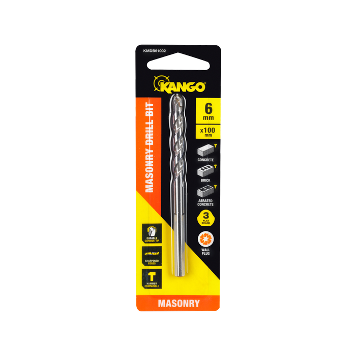 Kango 6 x 100mm Masonry Drill Bit