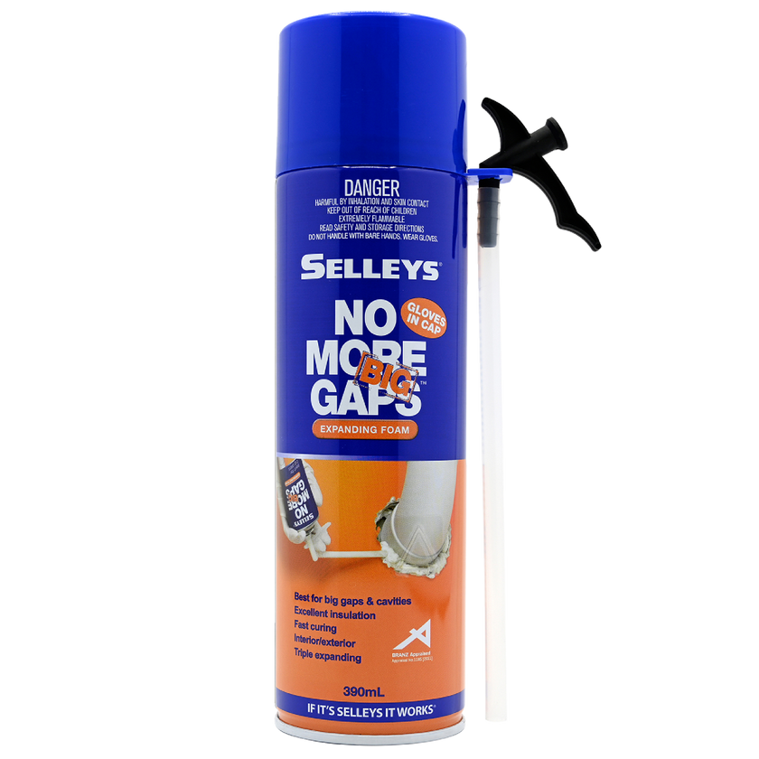 Selleys No More Big Gaps Expanding Foam - 390ml