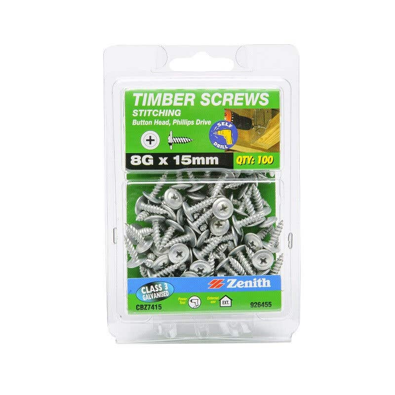 Screw Tim Ph C3bn 8x15 Pbx100