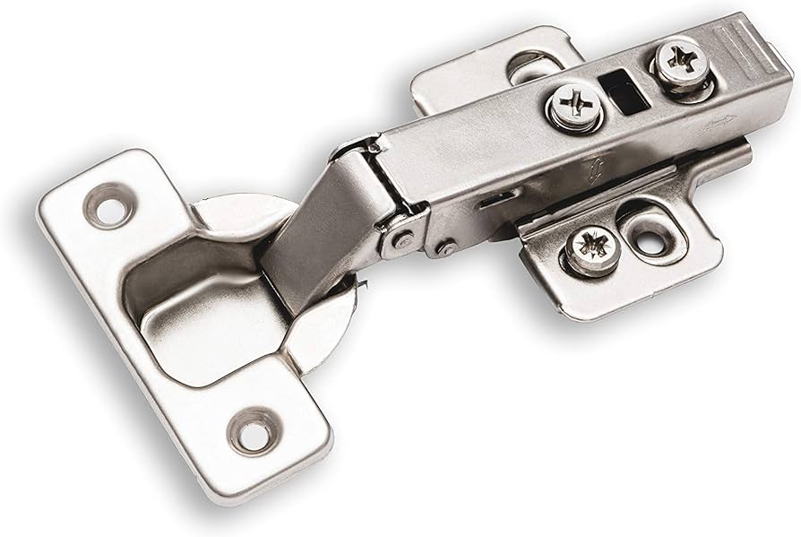 Hinge Concealed Full Overlay Nickel Plated 110 Card Of 2