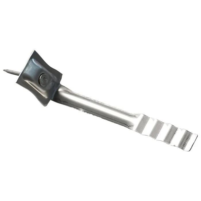 Abey 50mm Galvanised Light Duty Face Fix Brick Ties - 150 Pack