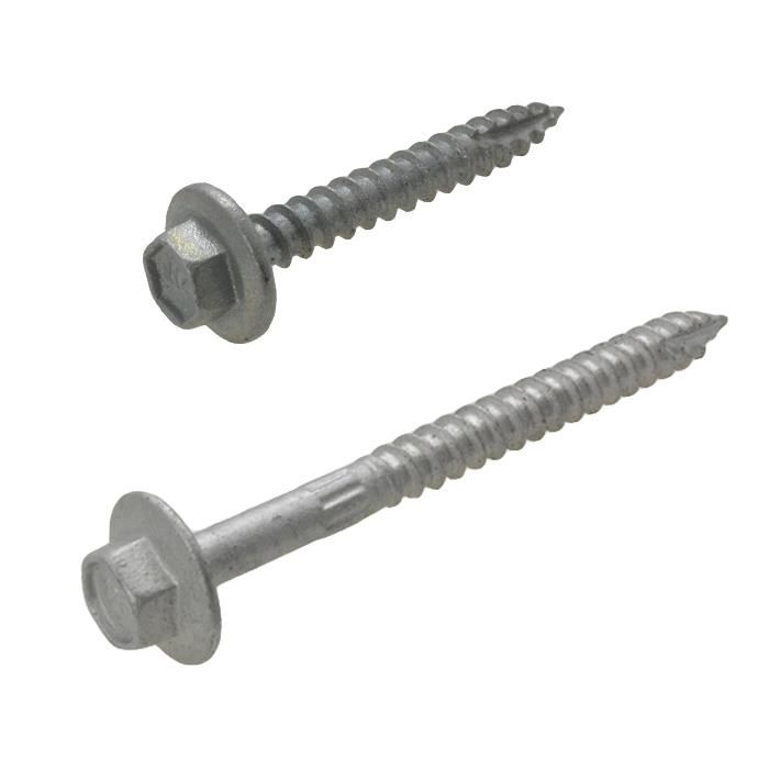 14g-10 x 90mm - 500pc Hex Type 17 Screws Galvanised Class 4