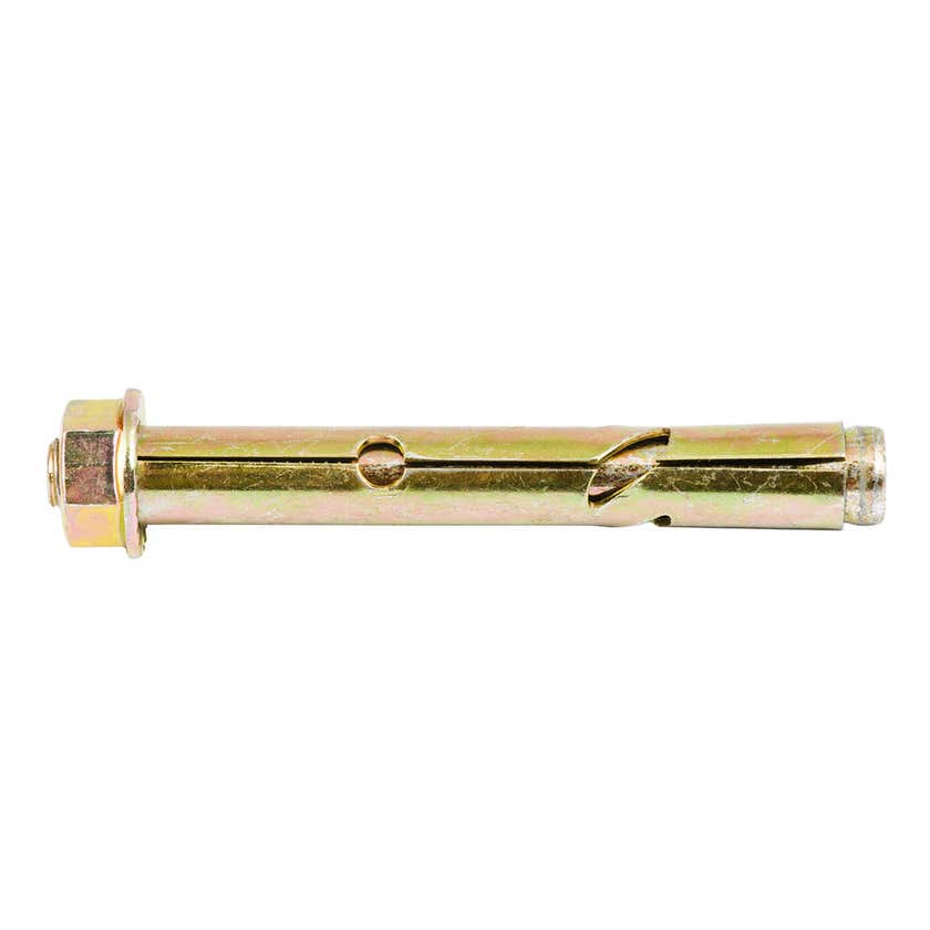 Ramset Dynabolt Plus Hex Head Gold Passivated 10 x 75mm - 50 Pack