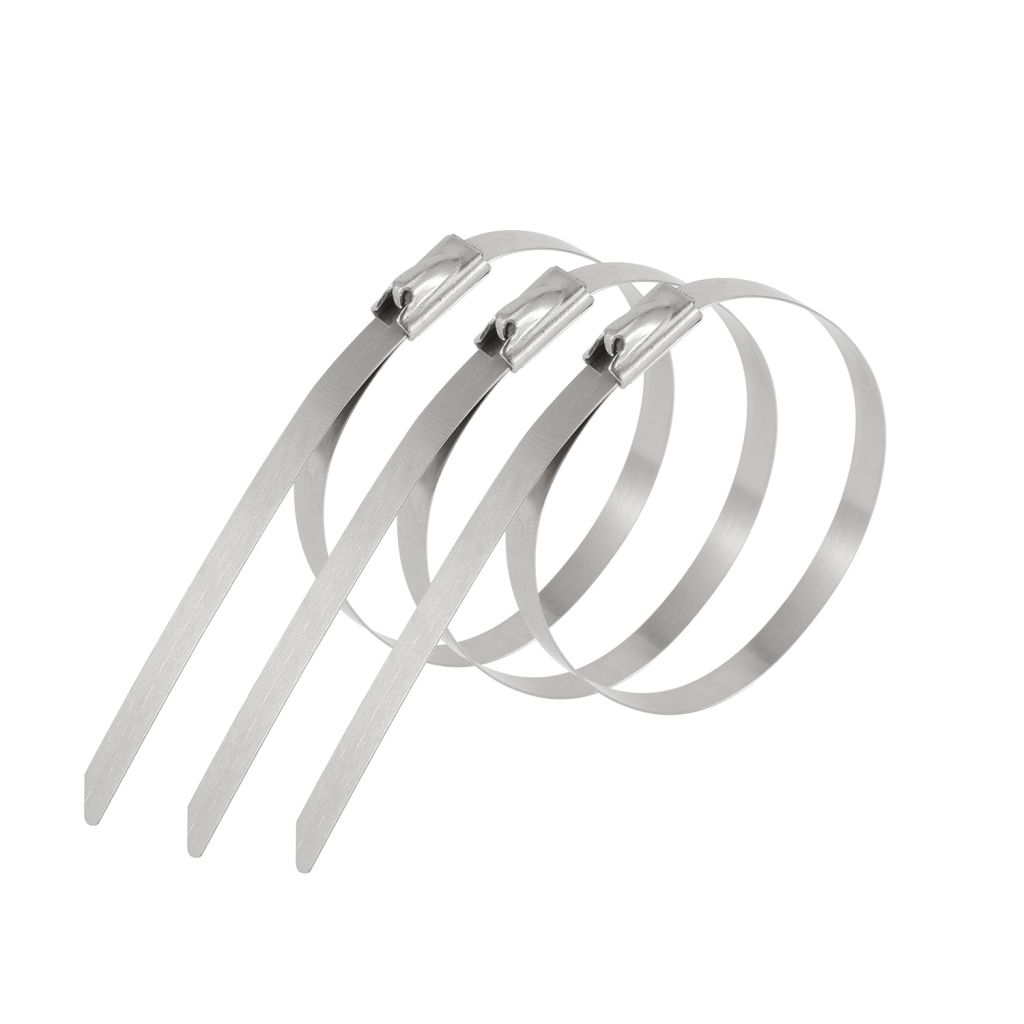 200mm X 4.6mm 316 Ties Stainless Steel Natural Pack Of 100