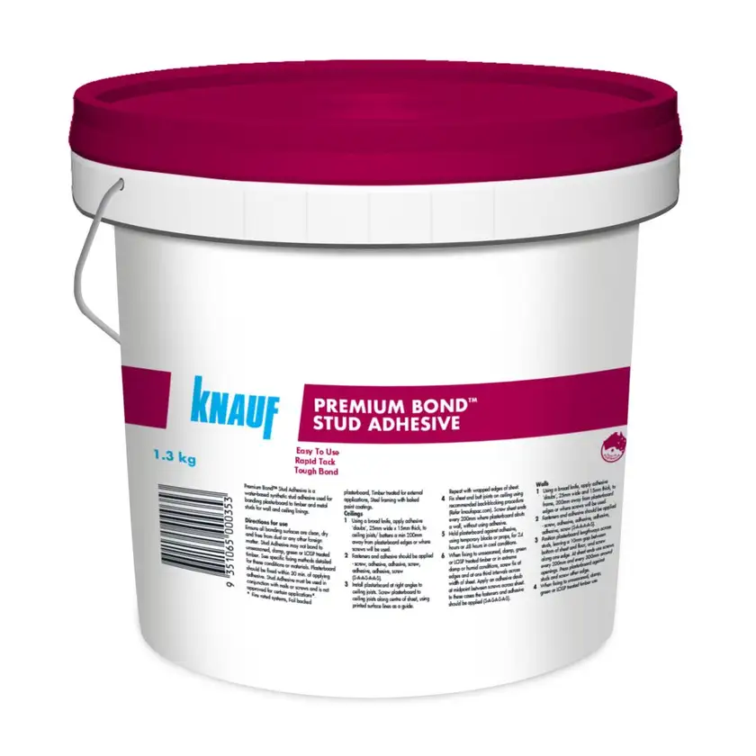 Knauf Premium Bond Stud Adhesive 1.3Kg