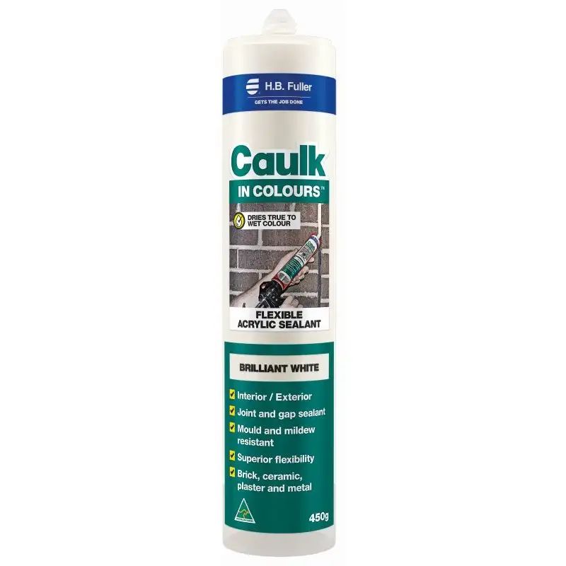 H.b. Fuller Caulk In Colours 450g - White