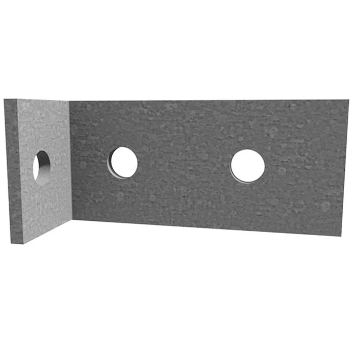 Dunnings 50 x 100 x 50 x 5mm M12 Galvanised Angle Bracket