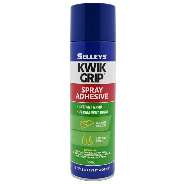 Selleys 350g Kwik Grip Spray Contact Adhesive
