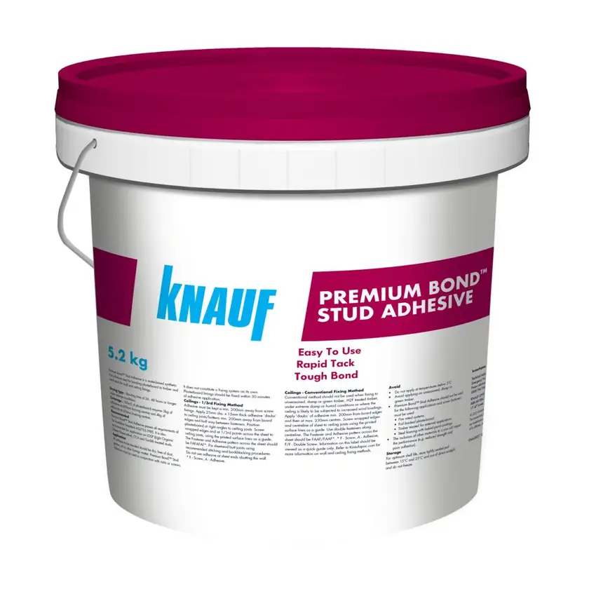 Knauf Premium Bond Stud Adhesive 5.2Kg