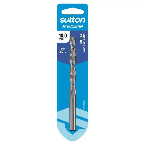 Drill Bit Jobber Hss Bright 10.0mm Xp Bullet Carded
