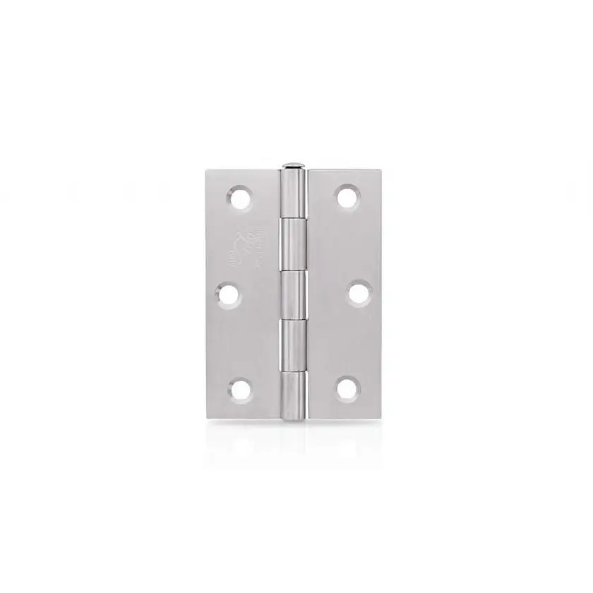Trio Door Butt Hinge Loose Pin Satin Chrome 85 X 60 X 2.0mm