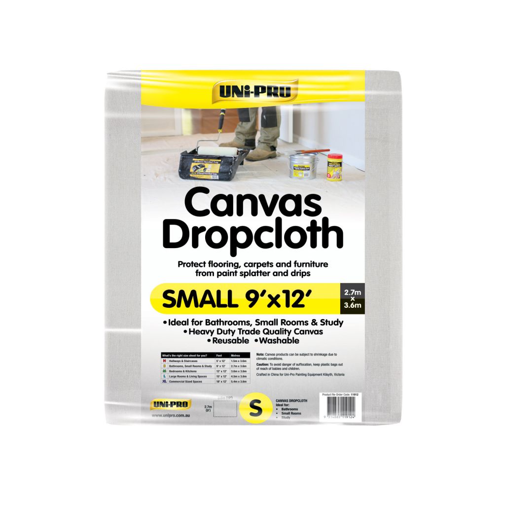Uni-pro Heavy Duty Canvas Dropcloth Range
