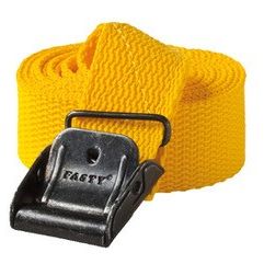 Fasty Strap 1.5m X 25mm Yellow - 10 Pack