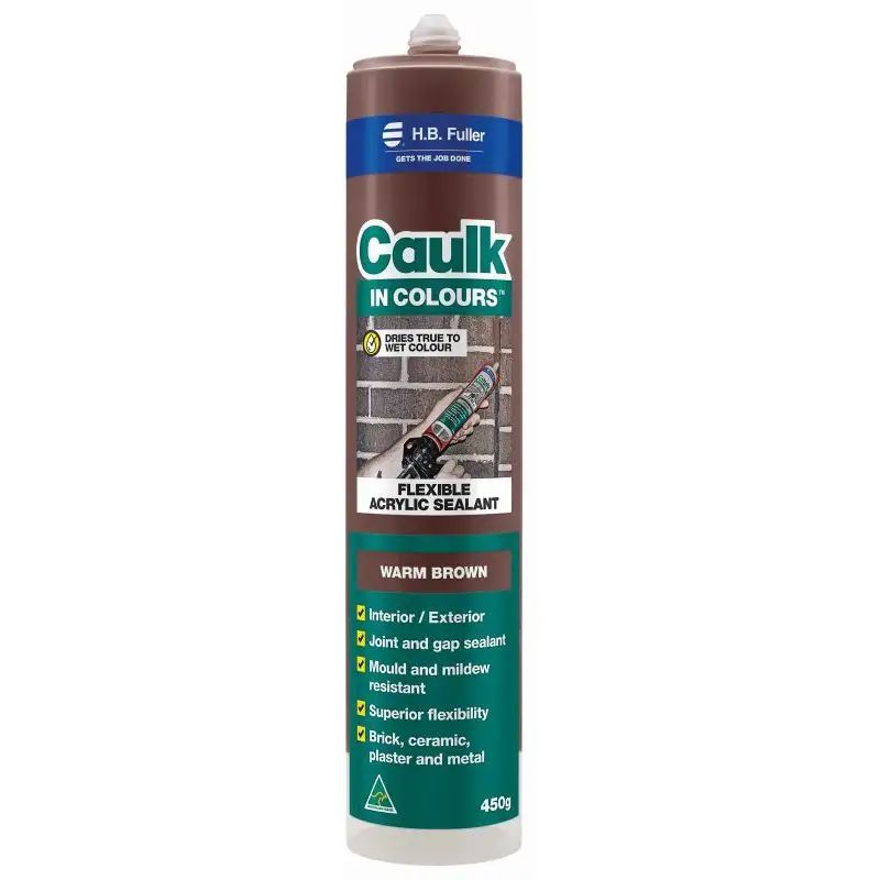H.b. Fuller Caulk In Colours 450g - Brown