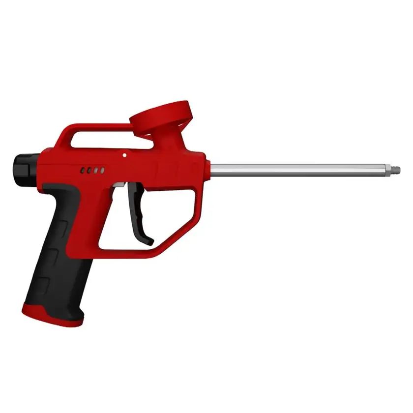 Professional Pu Foam Gun Screw Top Red