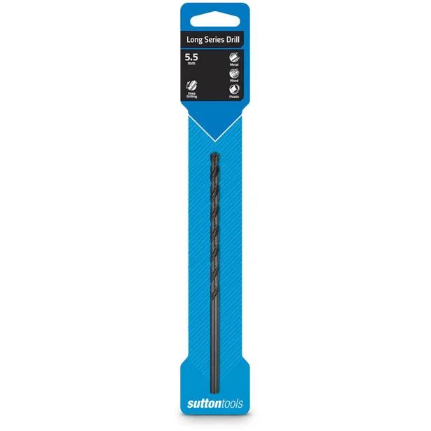 Bit Drill Long Series Metal Hss 5.0mm Blue