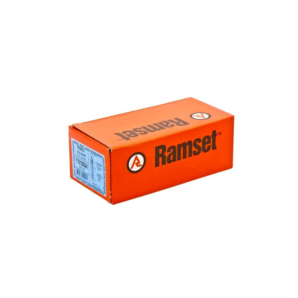 Ramset Trubolt Stud Anchor M12 X 140mm Galvanised