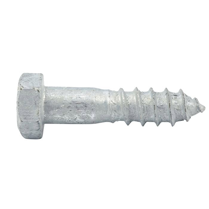 M12 X 50 Galvanised Hex Coach Screw