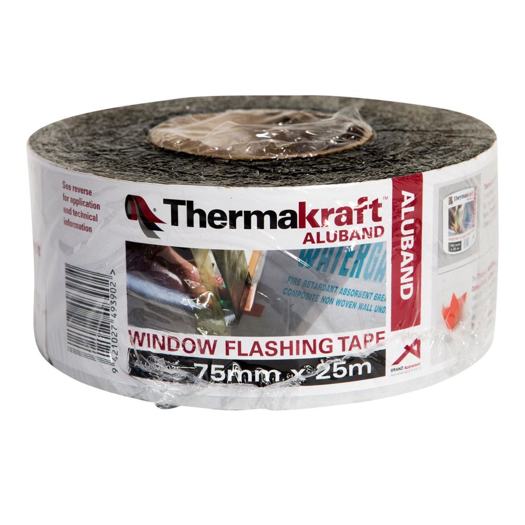 Aluband Window Flashing Tape 75mm X 25m Alu075025