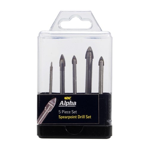 Sheffield 6mm Spearpoint Drill Bit Pack 5