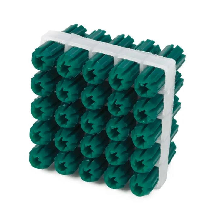 Ramset 7 x 25mm Green Wall Plugs - 25 Pack