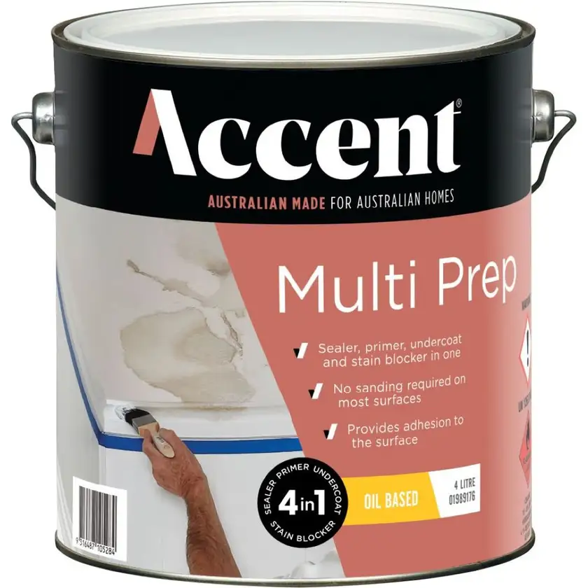 Accent Oil Based Multi Prep White 4L