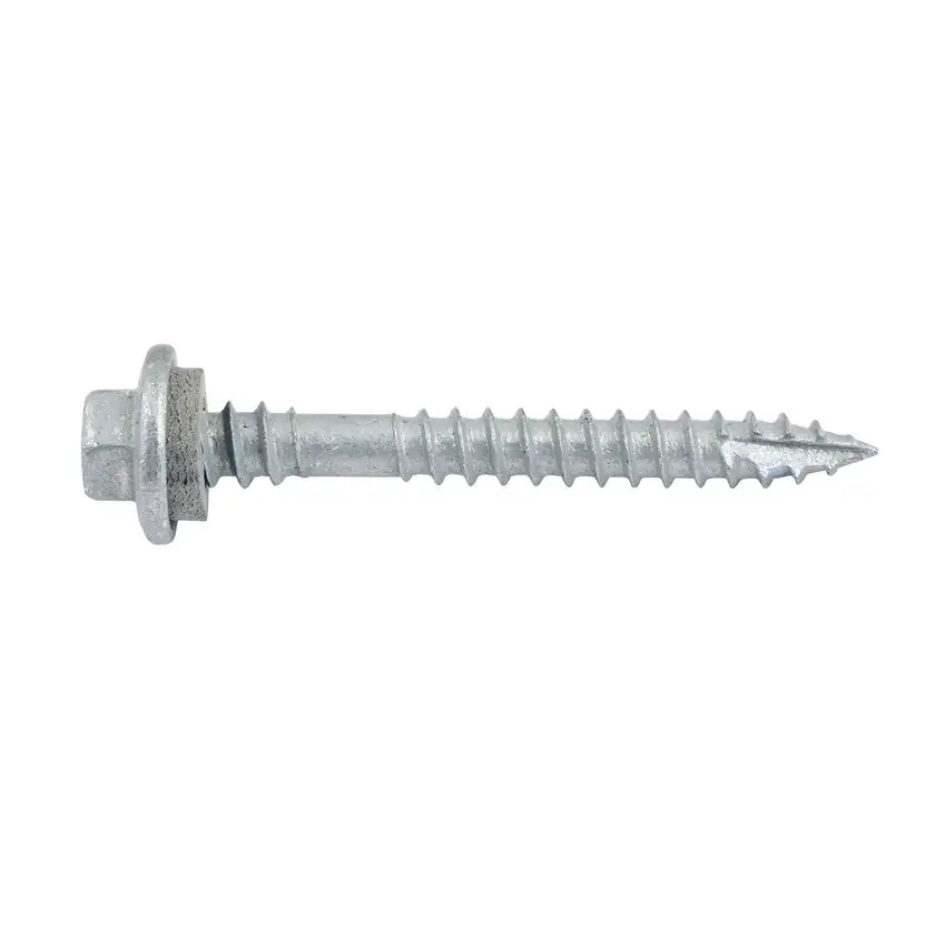 Zenith T17 Timber Screws Hex Head with Seal 12-11 x 50mm - Box of 500