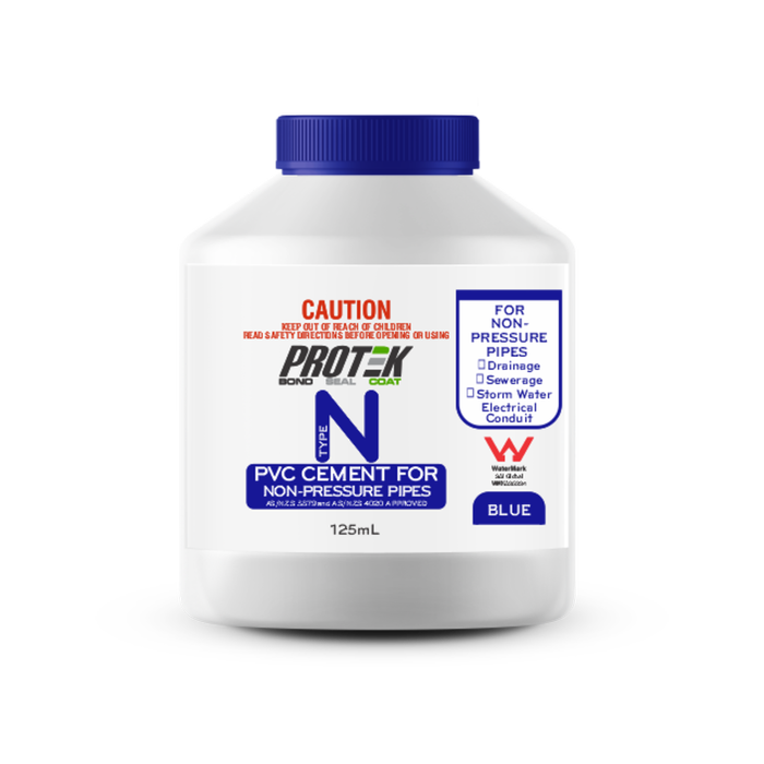 Protek 125ml Type N Blue Cement Solvent
