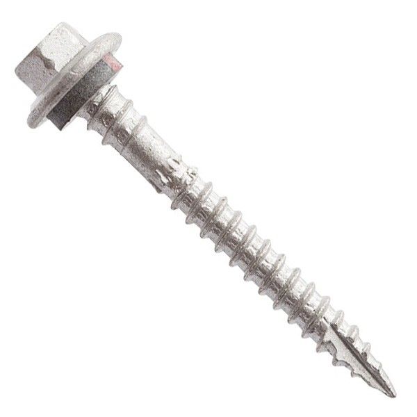 Screws T17 Hex Head Cl 4 12g X 65mm Pack Of 100 W/ Seal