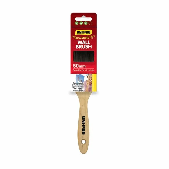 UNi-PRO 50mm You Can Do It Synthetic Wall Paint Brush