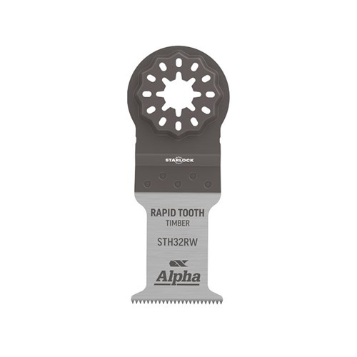 Alpha Rapid Wood Star Lock Multi-tool Long Life 32mm 2Pk