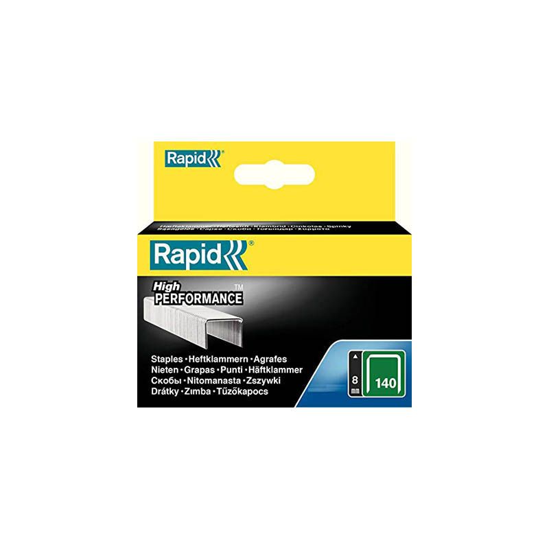 Rapid High Performance Staples 140/8 Box 2000