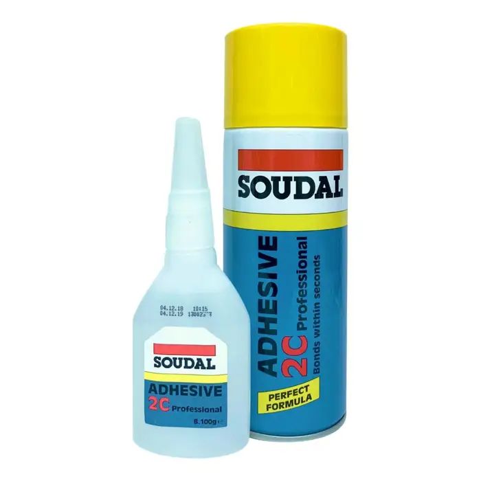 Soudal 2c Adhesive 100g & 400ml Two Part