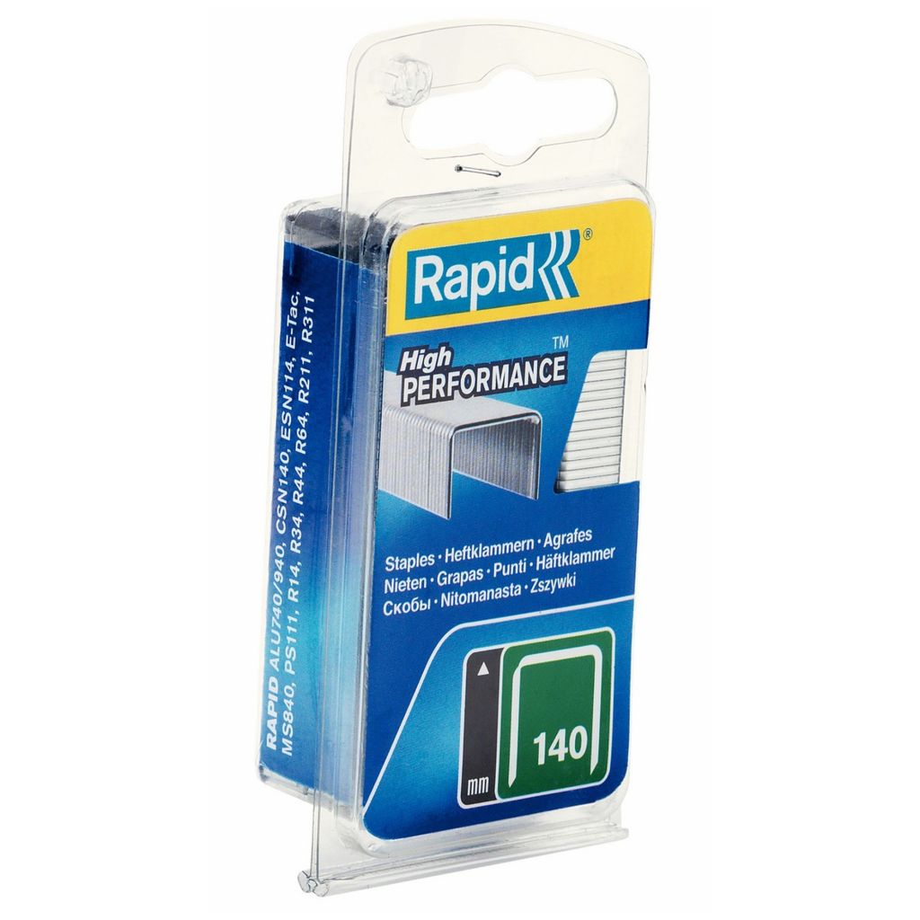 Rapid Ac-5000239 - Galvanised Staples 140/6mm - 2000 Pack