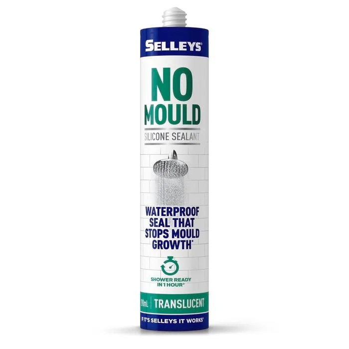 Selleys 290ml No Mould Resistant Silicone Sealant - Translucent