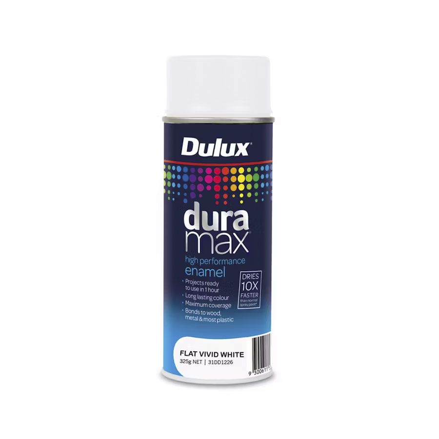 Dulux Duramax High Performance Enamel Flat White 340g