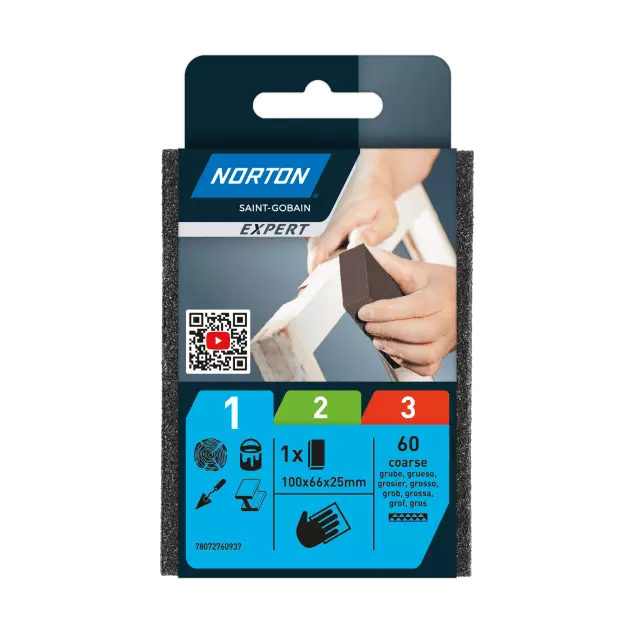 Norton Expert 4 Sided Sanding Sponge
