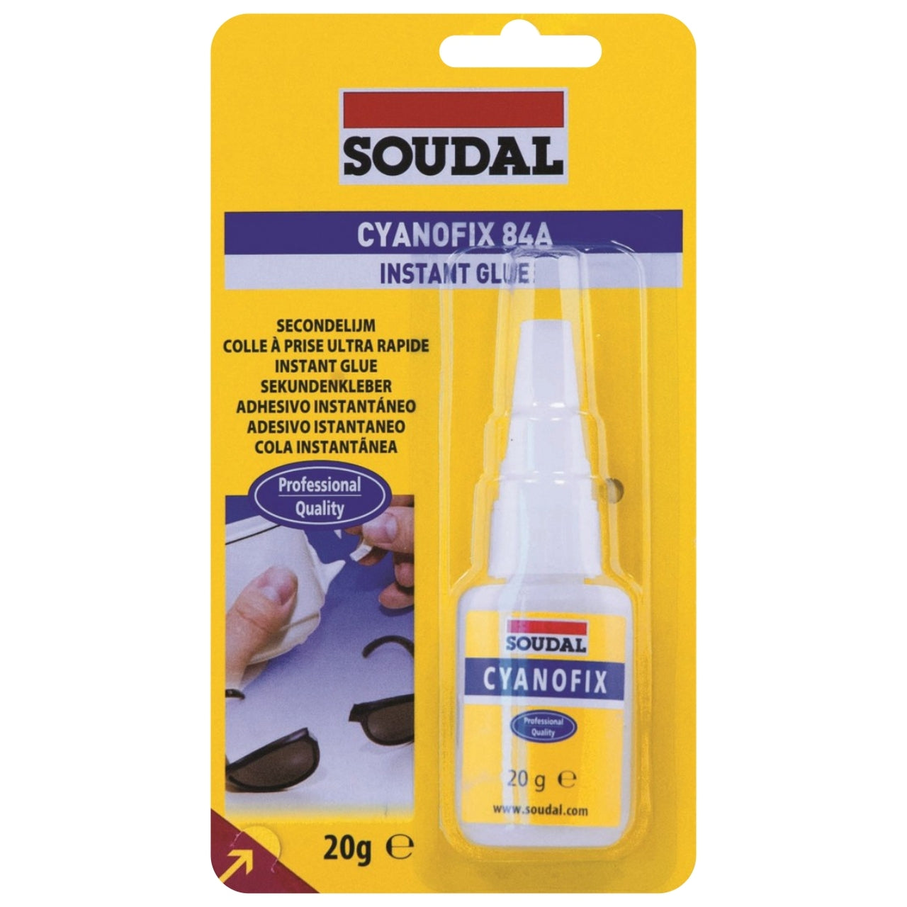 Soudal Cyanofix Liquid Blister Superglue 3gr