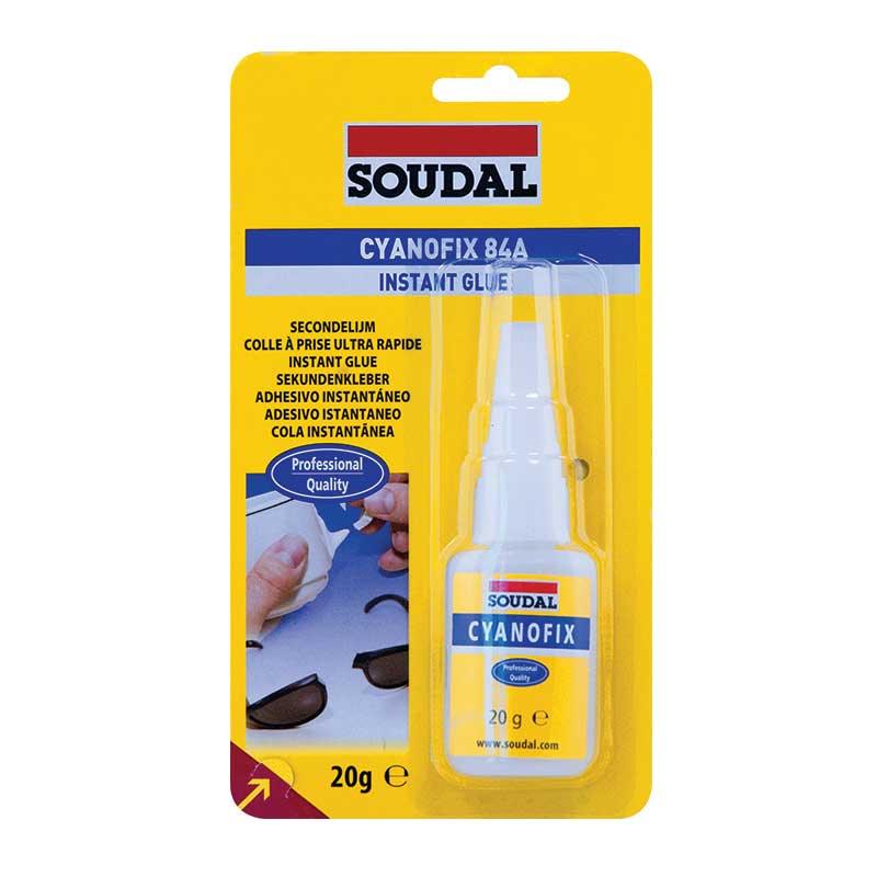 Soudal Cyanofix Adhesive Superglue 20g