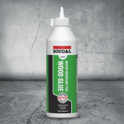 Soudal Water Resistant PVA Wood Glue 1lt